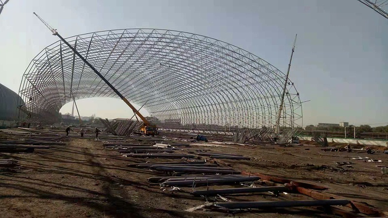 鞍钢集团厂区建设采用天诚镀铝锌150克高耐候彩